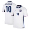 Camiseta de fútbol Inglaterra Bellingham 10 Primera Equipación Euro 2024 - Hombre